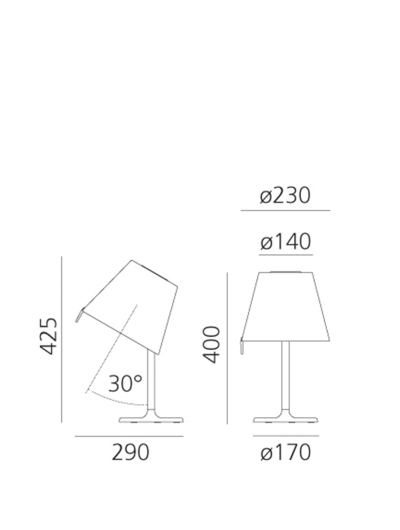 Lámpara Melampo Notte