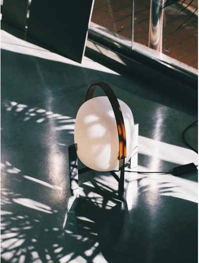 Lámpara Cesta Metálica