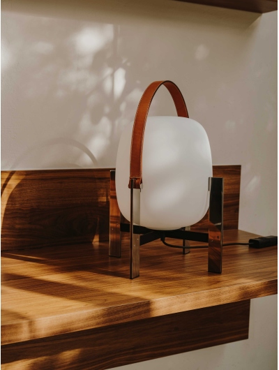 Lámpara Cesta Metálica