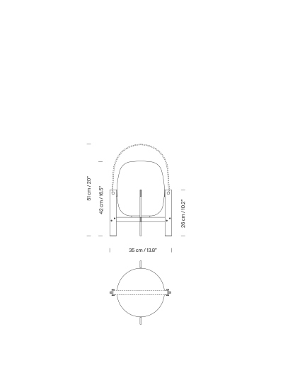 Lámpara Cesta Metálica
