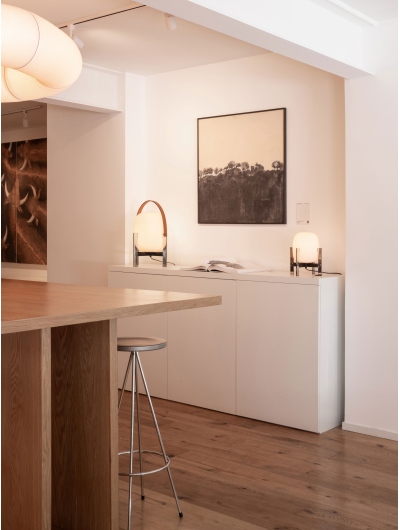 Lámpara Cestita Metálica