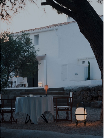 Lámpara Cesta Exterior