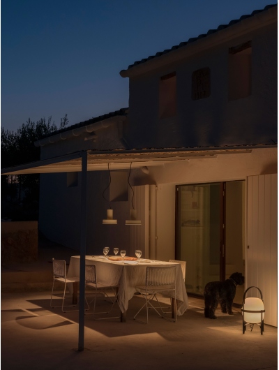 Lámpara Cesta Exterior