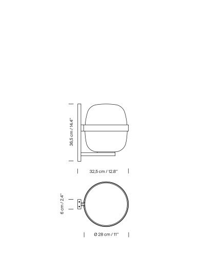 Lámpara Wally Cesta