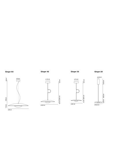 Lámpara Ginger