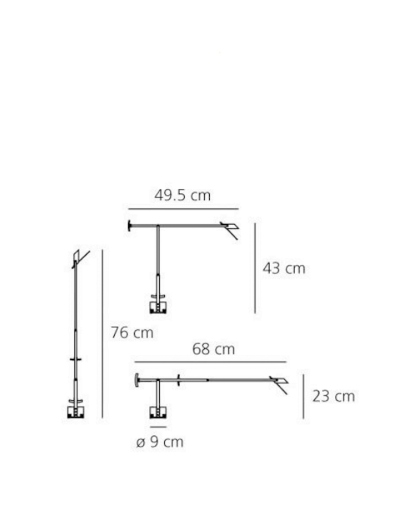 Lámpara Tizio Micro